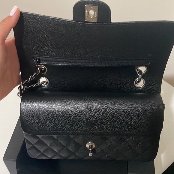 Chanel Caviar Quilted Classic Medium Flap - Picture 3 of 15